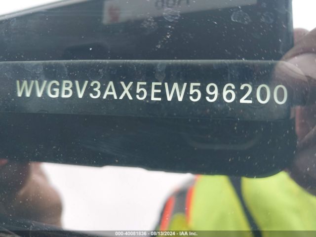 WVGBV3AX5EW596200 Volkswagen Tiguan Sel