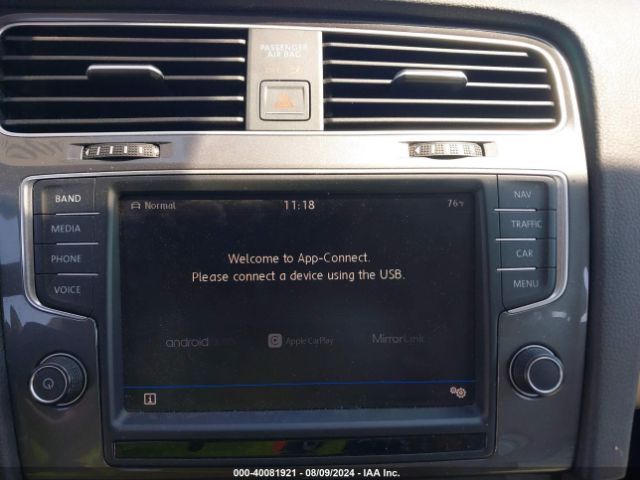 WVWPP7AU1GW916827 Volkswagen E-golf Sel Premium