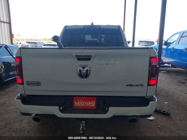 1C6SRFKM3NN240565 RAM 1500 Limited Longhorn  4x4 5'7 Box