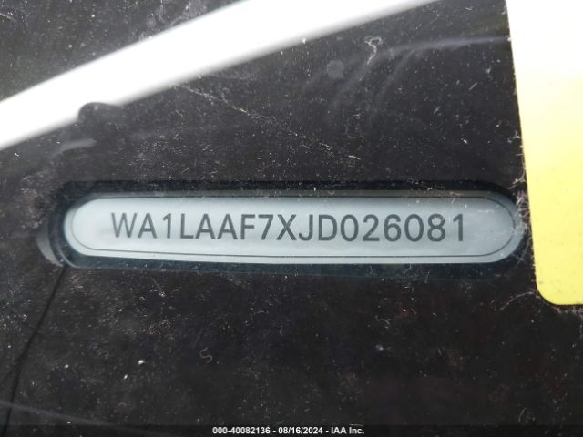 WA1LAAF7XJD026081 Audi Q7 3.0t Premium