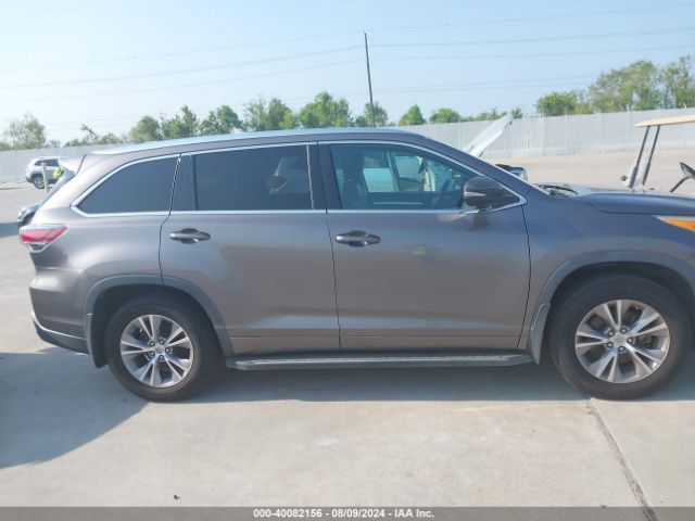 5TDKKRFH8ES017234 Toyota Highlander Xle V6