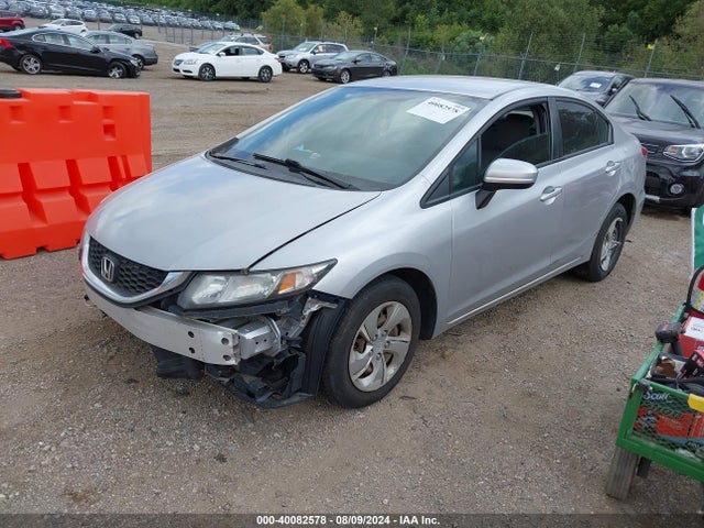 Honda Civic Lx 2014 2HGFB2F56EH501093 Image 2