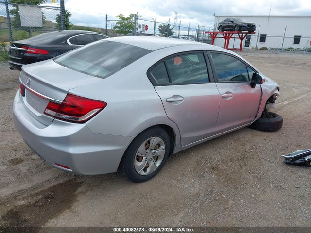 Honda Civic Lx 2014 2HGFB2F56EH501093 Image 4