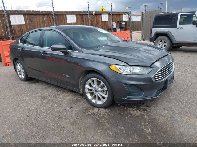 Ford Fusion Hybrid Se 2019 3FA6P0LU4KR235093 Image 1