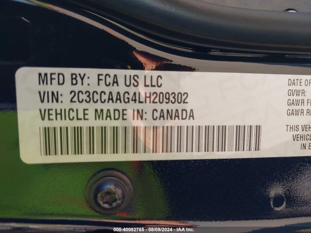 2C3CCAAG4LH209302 Chrysler 300 Touring