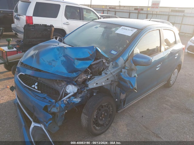 2020 Mitsubishi Mirage Es/se მანქანა იყიდება აუქციონზე, vin: ML32A3HJ9LH009826, აუქციონის ნომერი: 40083190