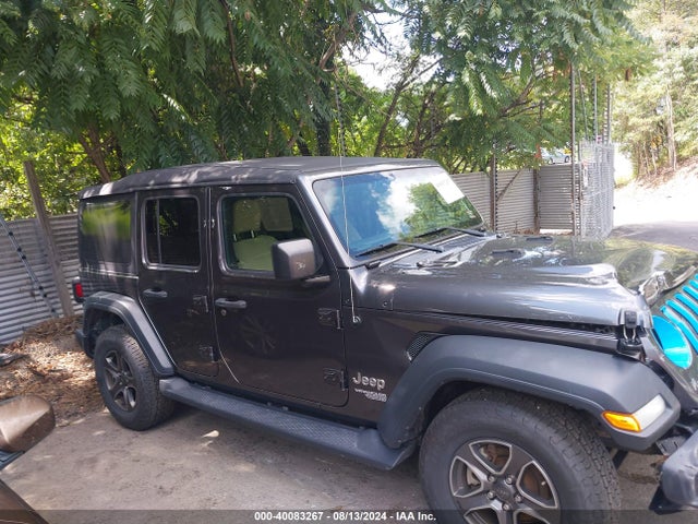 1C4HJXDG8JW170850 Jeep Wrangler Unlimited Sport S 4x4