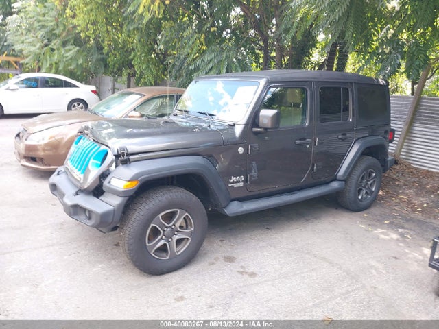 1C4HJXDG8JW170850 Jeep Wrangler Unlimited Sport S 4x4