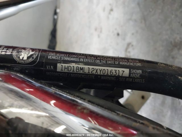 1999 HARLEY-DAVIDSON FLSTF 1HD1BML12XY016317 Photo 9