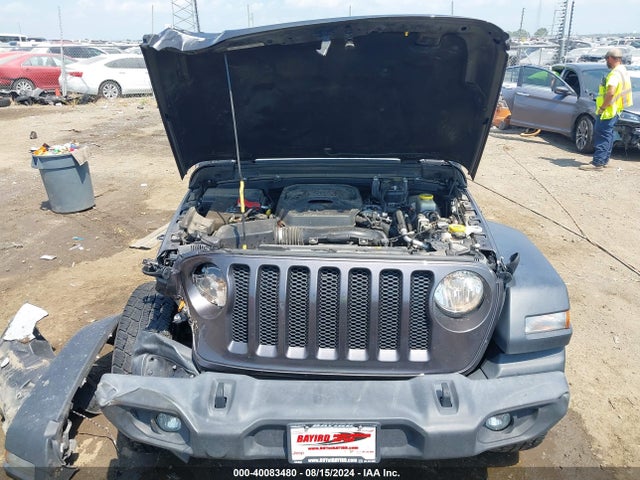 1C4HJXDN2KW624798 Jeep Wrangler Unlimited Sport S 4x4