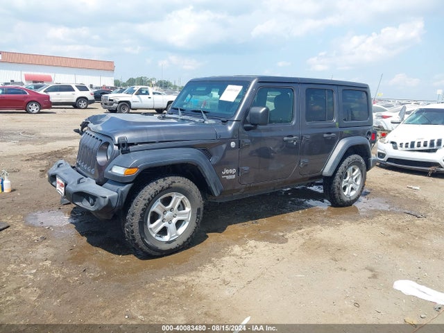 1C4HJXDN2KW624798 Jeep Wrangler Unlimited Sport S 4x4