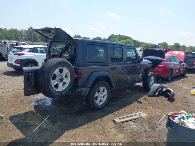 1C4HJXDN2KW624798 Jeep Wrangler Unlimited Sport S 4x4