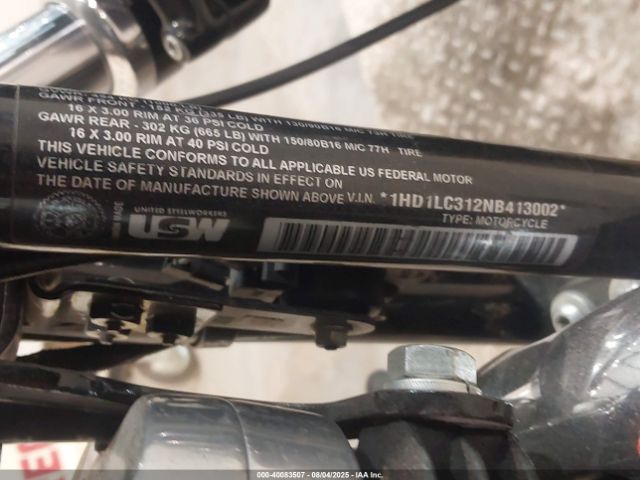 2022 HARLEY-DAVIDSON XL1200 1HD1LC312NB413002 Photo 9