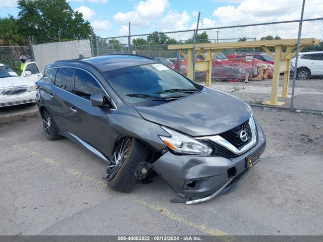 5N1AZ2MH5HN189728 Nissan MURANO SV
