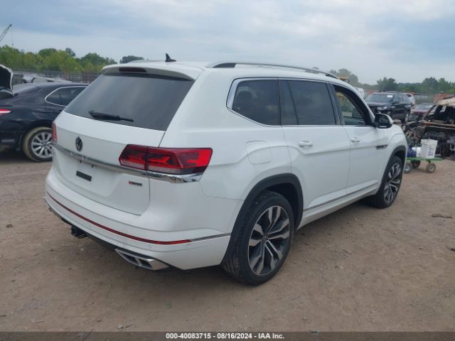 1V2FR2CA8NC522959 Volkswagen Atlas 3.6l V6 Sel Premium R-line
