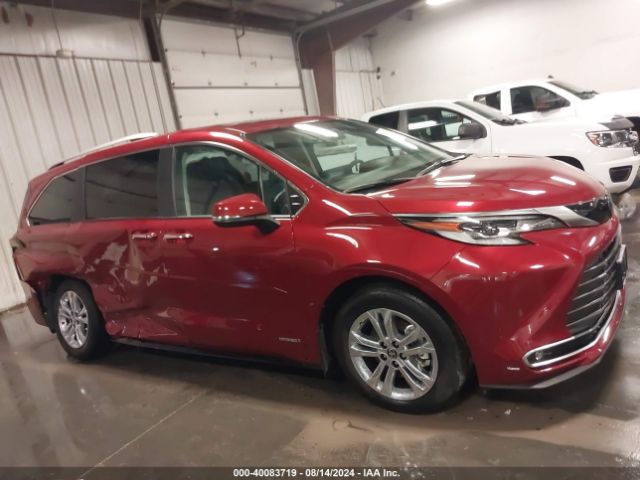 5TDESKFC3MS015804 Toyota Sienna Platinum