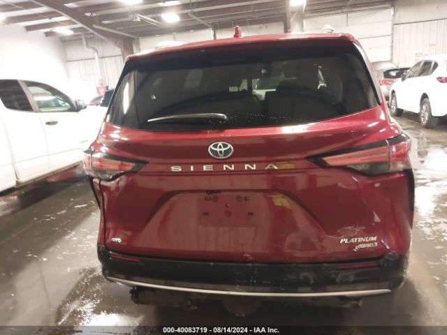 5TDESKFC3MS015804 Toyota Sienna Platinum