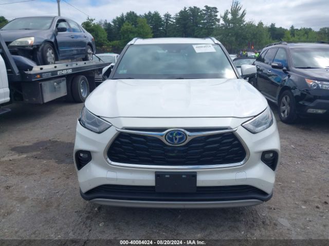 5TDEBRCH7MS056753 Toyota Highlander Hybrid Platinum