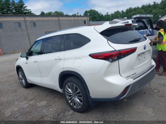 5TDEBRCH7MS056753 Toyota Highlander Hybrid Platinum