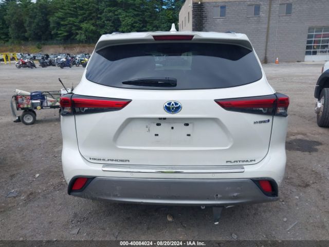 5TDEBRCH7MS056753 Toyota Highlander Hybrid Platinum