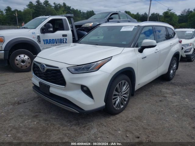 5TDEBRCH7MS056753 Toyota Highlander Hybrid Platinum
