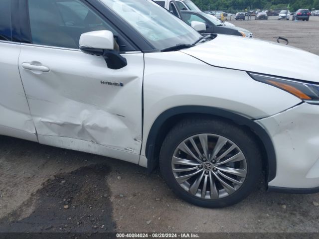 5TDEBRCH7MS056753 Toyota Highlander Hybrid Platinum