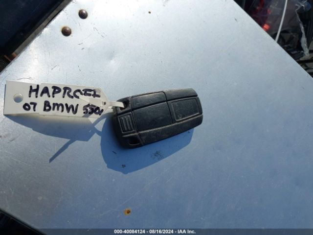 2007 BMW 550I WBANB53577CP06957 Photo 10