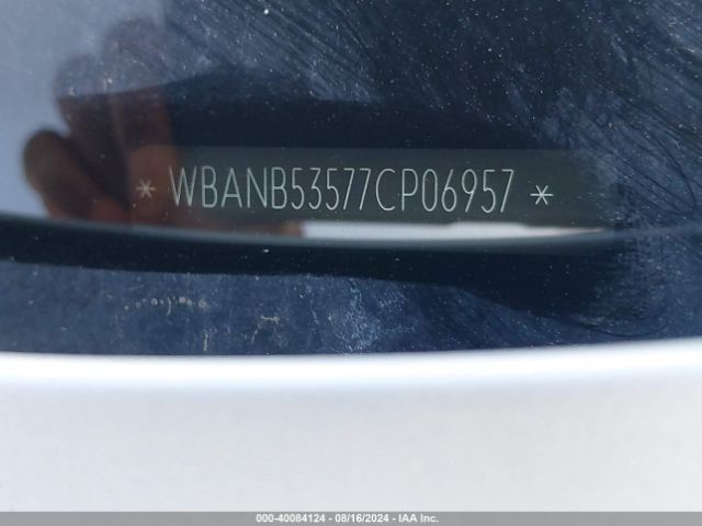 2007 BMW 550I WBANB53577CP06957 Photo 8