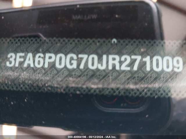 Ford FUSION S 2018 3FA6P0G70JR271009 Image 17