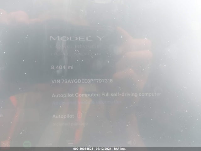 2023 TESLA MODEL Y 7SAYGDEE8PF797316 Photo 6