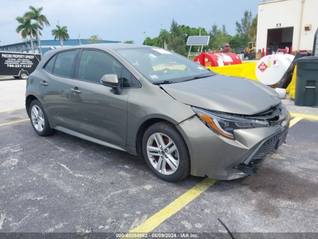 2019 TOYOTA COROLLA JTNK4RBE4K3052531