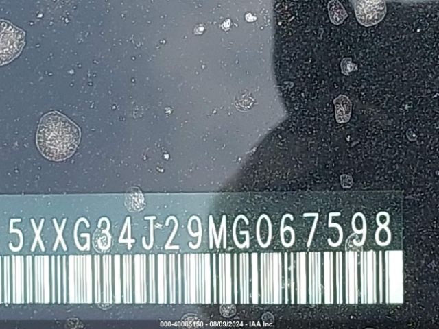 5XXG34J29MG067598 KIA K5 EX