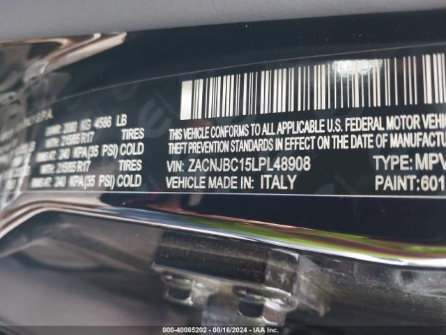 ZACNJBC15LPL48908 Jeep Renegade Trailhawk 4x4