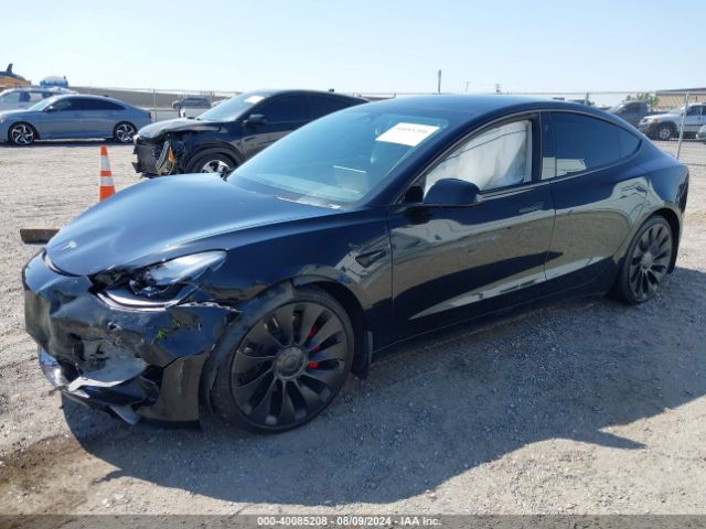 5YJ3E1EC3PF407930 Tesla Model 3 Performance Dual Motor All-wheel Drive