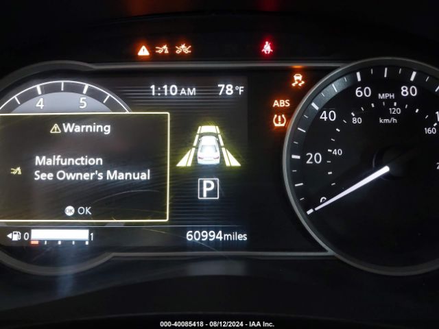 3N1CN8EV1ML850619 Nissan Versa Sv Xtronic Cvt