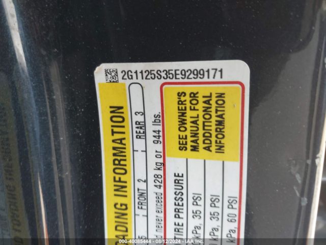 2G1125S35E9299171 Chevrolet Impala 2lt