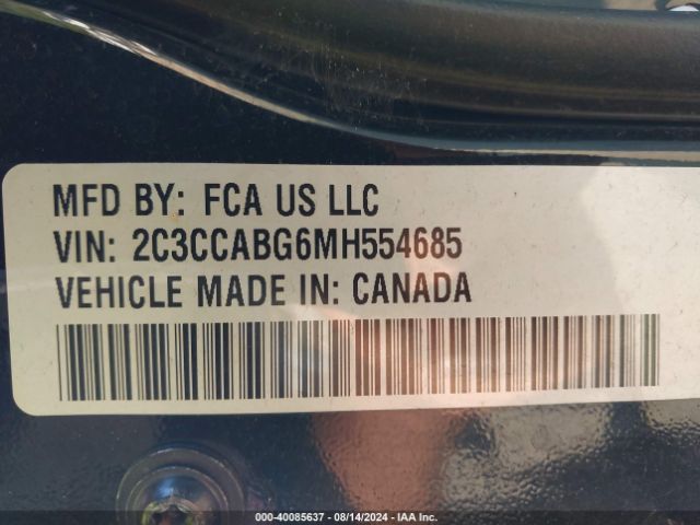 2C3CCABG6MH554685 Chrysler 300 300s