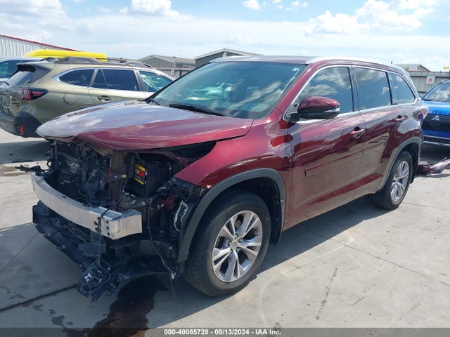 Toyota Highlander Xle V6 2015 5TDKKRFH9FS080828 Image 2