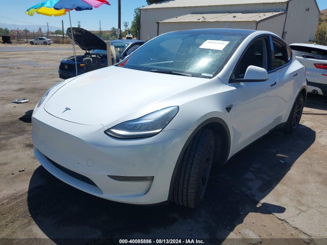 2021 TESLA MODEL Y 5YJYGAEE4MF191809 Photo 1