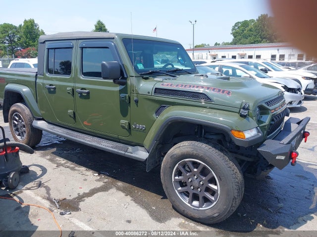 Jeep Gladiator Overland 4x4 2021 1C6HJTFG2ML610919 Image 1