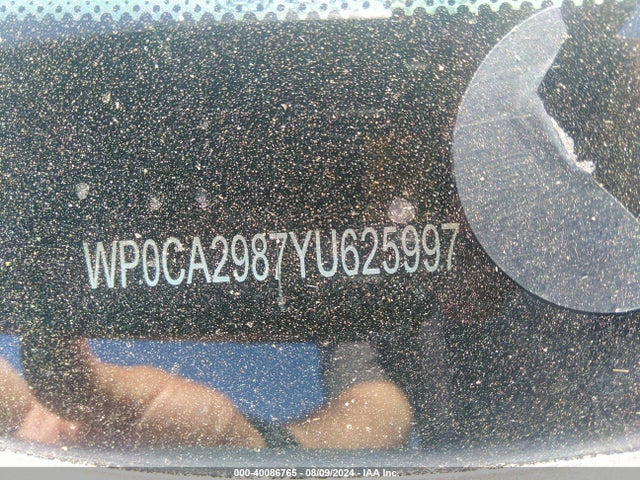 2000 PORSCHE BOXSTER WP0CA2987YU625997 Photo 8