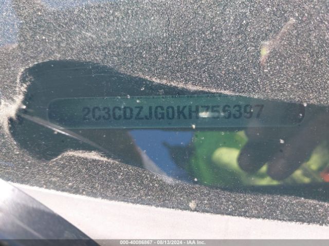2C3CDZJG0KH756397 Dodge Challenger Gt