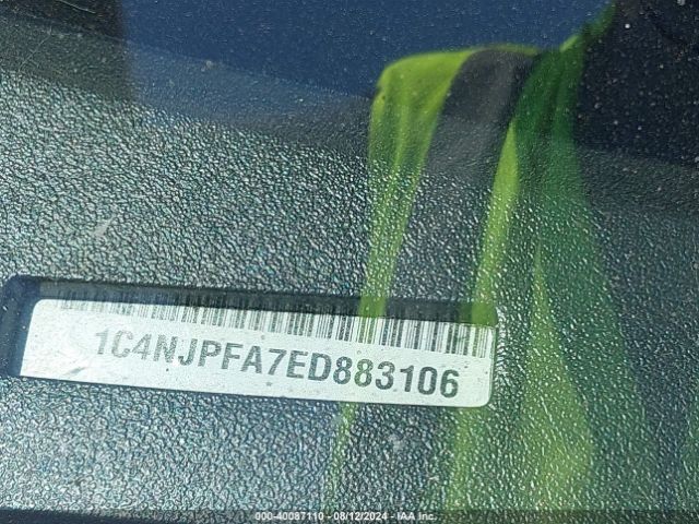 1C4NJPFA7ED883106 Jeep Patriot Latitude