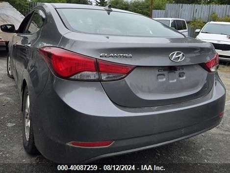 5NPDH4AE2EH524160 Hyundai ELANTRA SE