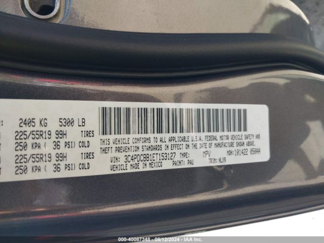 3C4PDCBB1ET153127 Dodge Journey Sxt