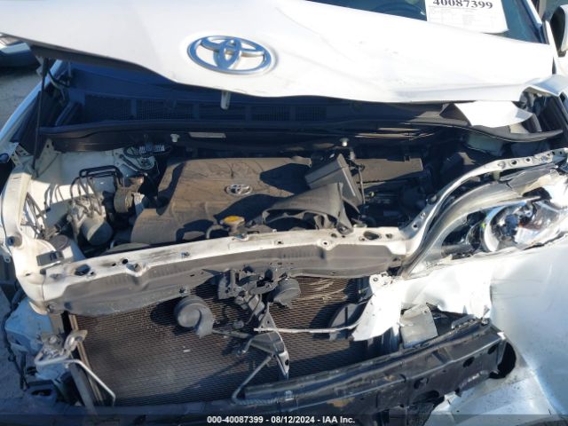 5TDYK3DC2GS747674 Toyota Sienna Xle Premium 8 Passenger