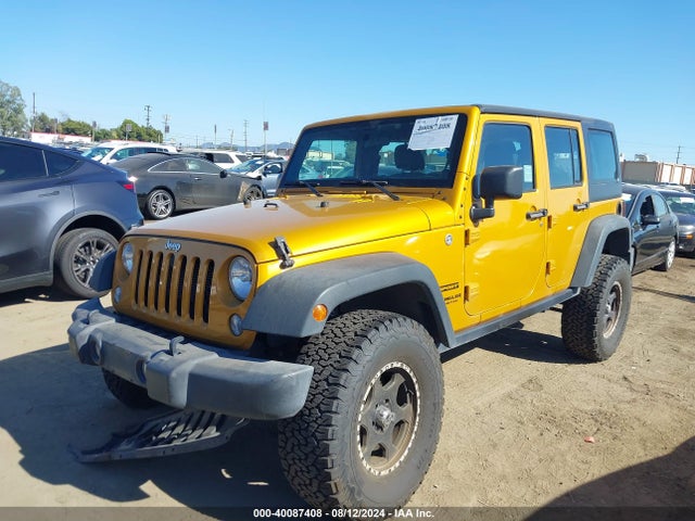 1C4BJWDG3EL292071 Jeep Wrangler Unlimited Sport