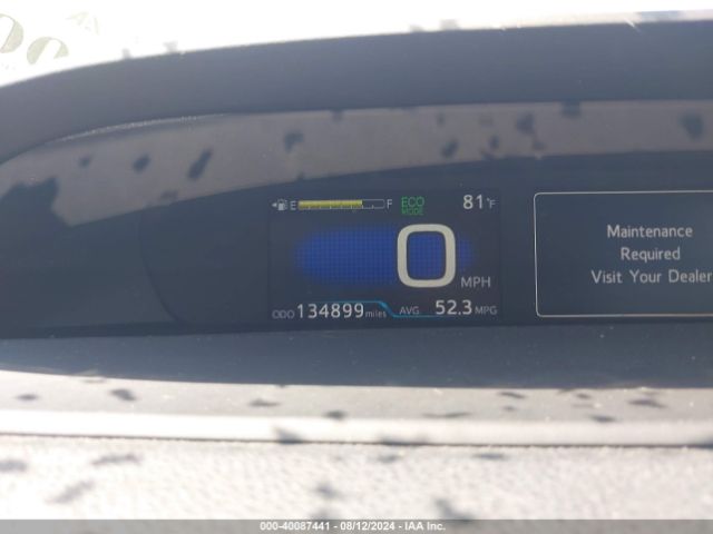 JTDKARFU6K3069409 Toyota Prius Le