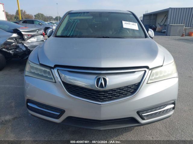 5FRYD3H21FB011712 Acura MDX