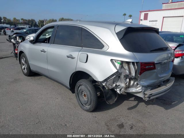 5FRYD3H21FB011712 Acura MDX